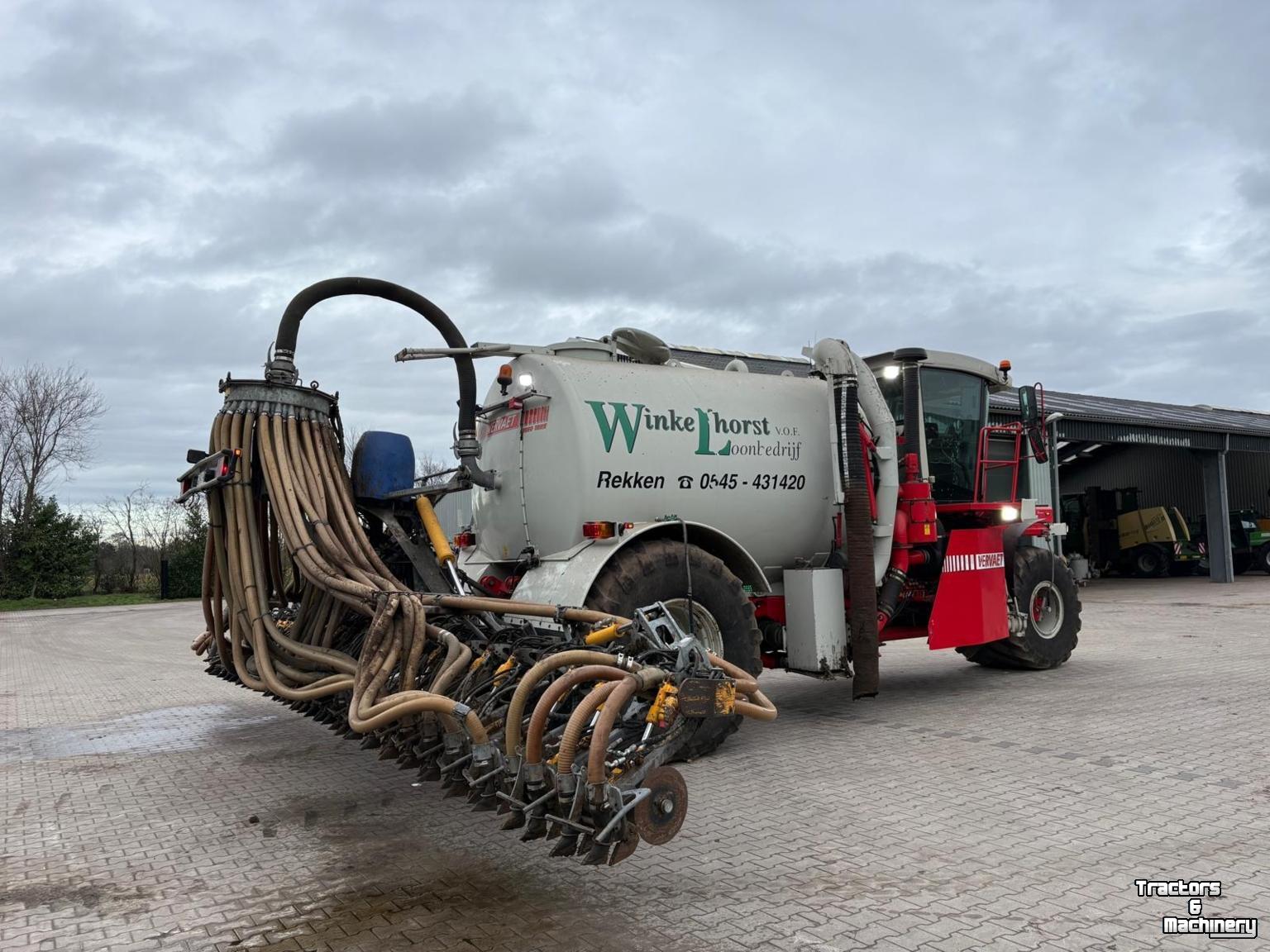 Mesttank Vervaet Hydro Trike 14m3