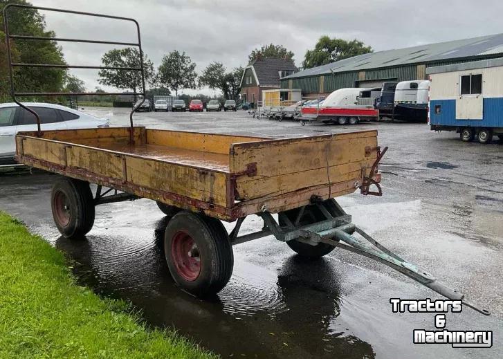 Vierwielige wagen / Landbouwwagen Miedema Boerenwagen