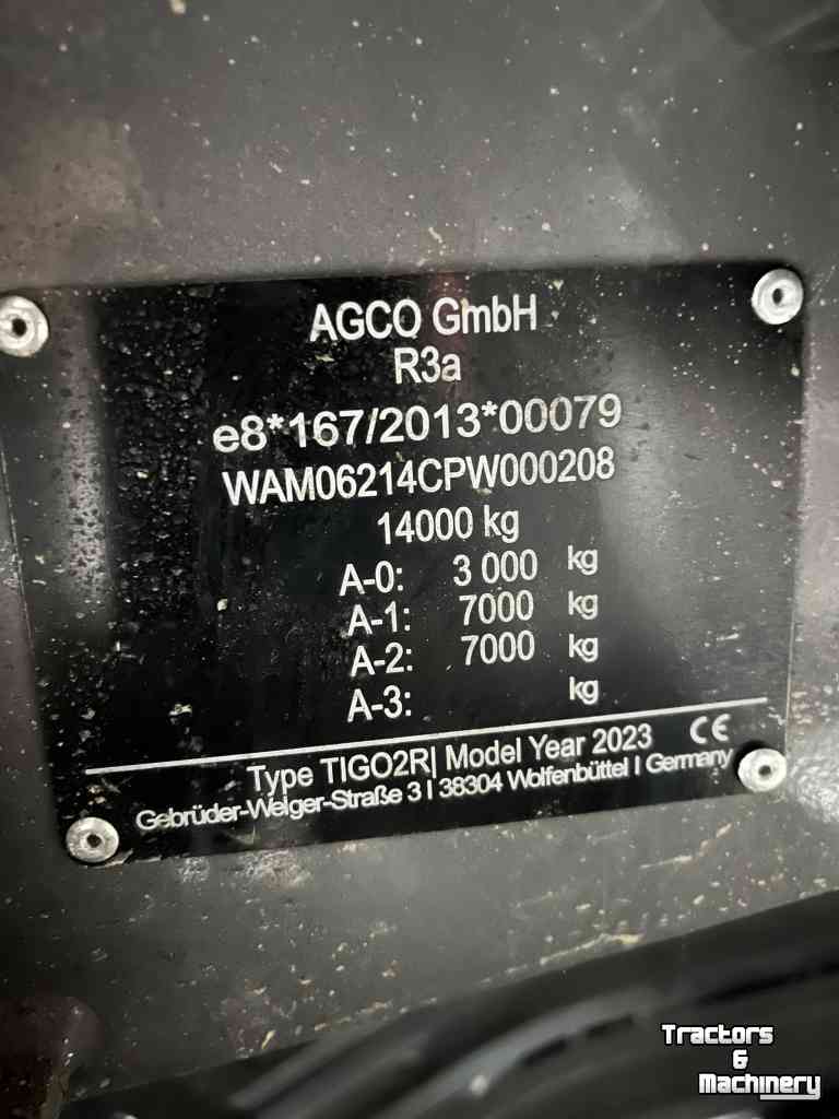 Opraapwagen Fendt Tigo 50 MS