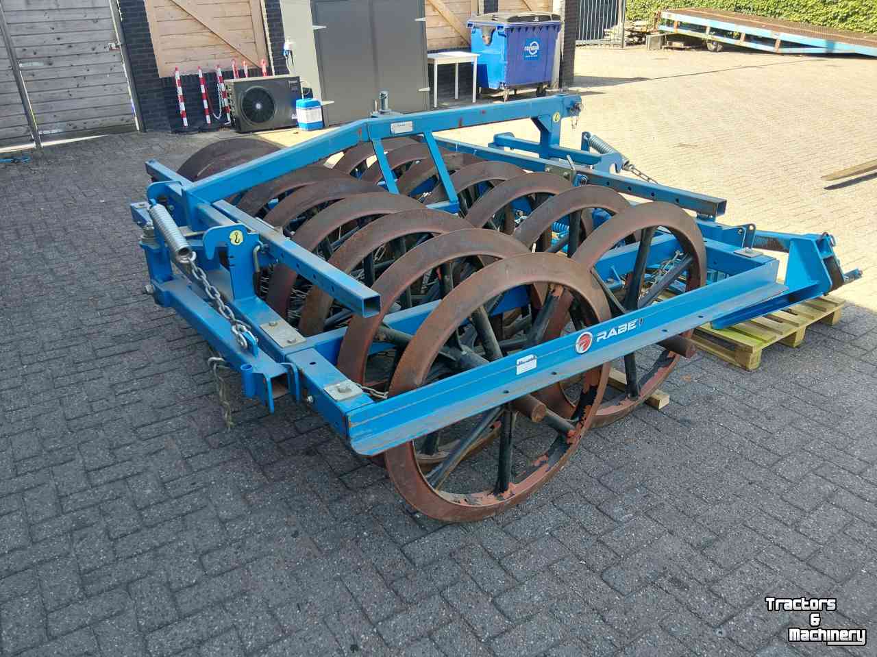 Vorenpakker Rabe DUPA 900/17 W-255 45 graden Vorenpakker voor 5 schaar ploeg