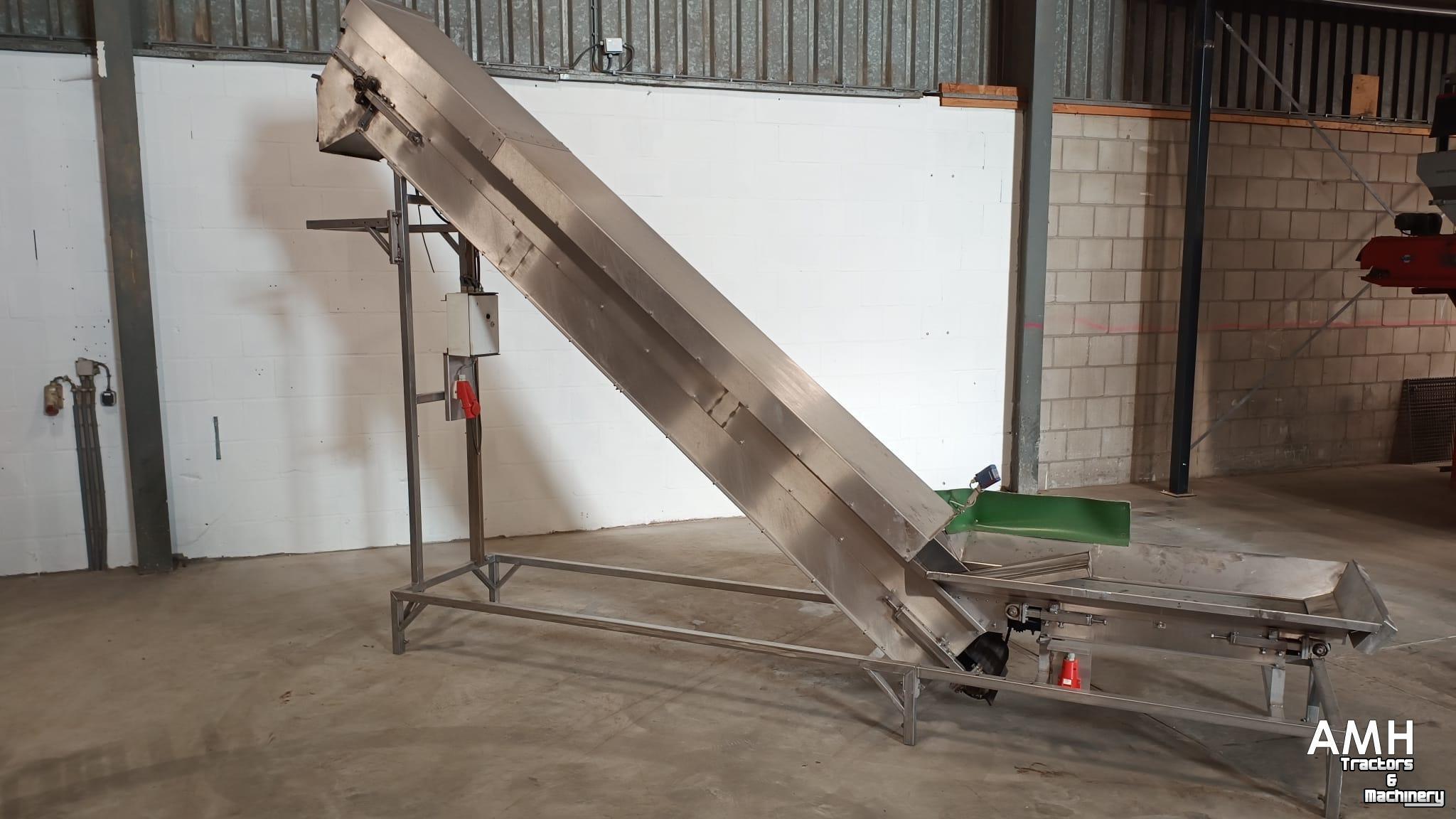 Opvoerband Affeldt Opvoerband  RVS OPVOERBAND ELEVATORBAND ELEVATOR BELT FÖRDERBAND STEIGBAND