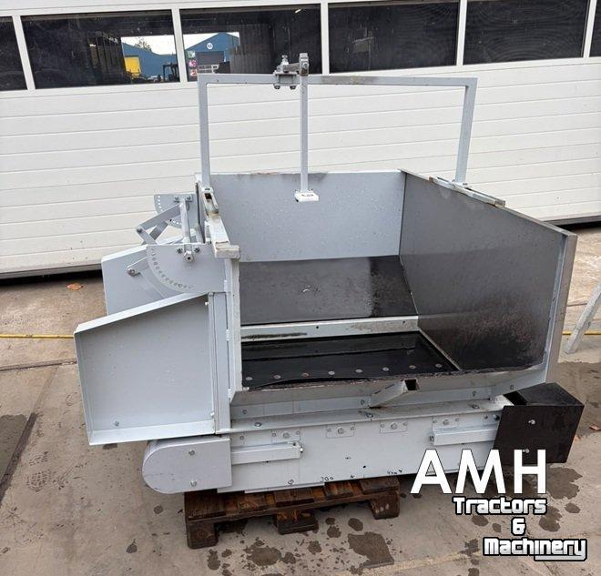 Transportband  1500X800 Bunker met uitvoerband, Feed hopper with discharge conveyor, Dosierbunker mit Austragsband