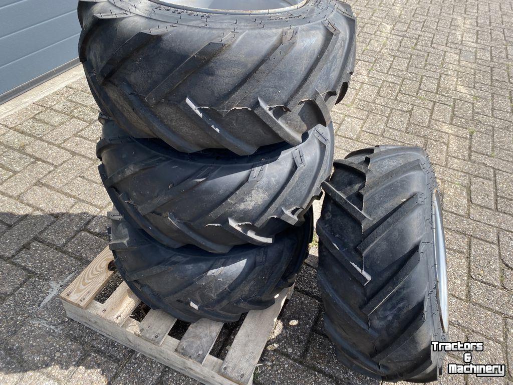 Wielen, Banden, Velgen & Afstandsringen BKT 25 x 8.50 - 12 compllet op wiel