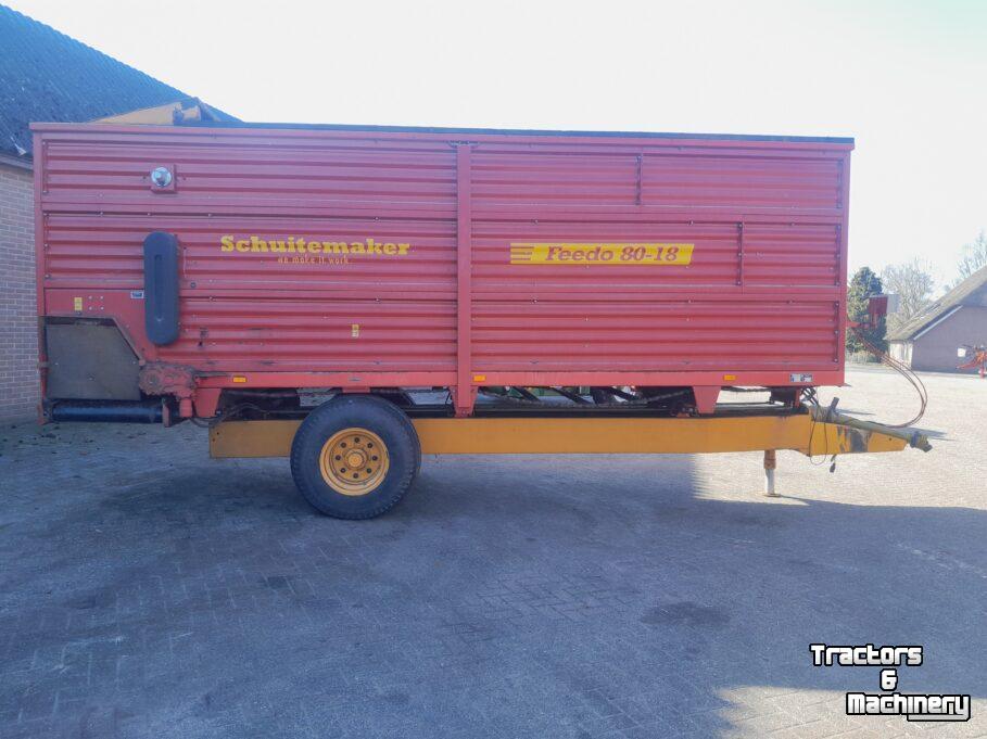 Voerverdeelwagen  / Voerdoseerwagen Schuitemaker Feedo 80-18