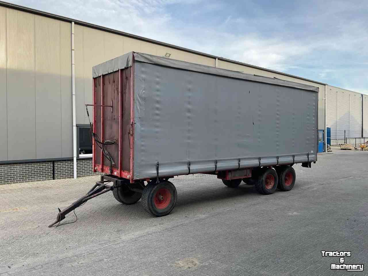Vierwielige wagen / Landbouwwagen Mulder DSHW aanhanger / zeilenwagen