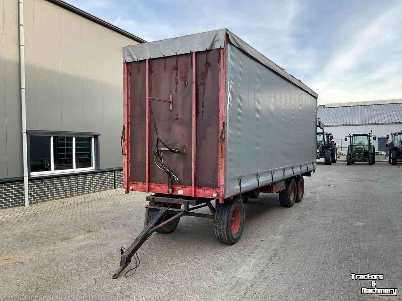 Vierwielige wagen / Landbouwwagen Mulder DSHW aanhanger / zeilenwagen
