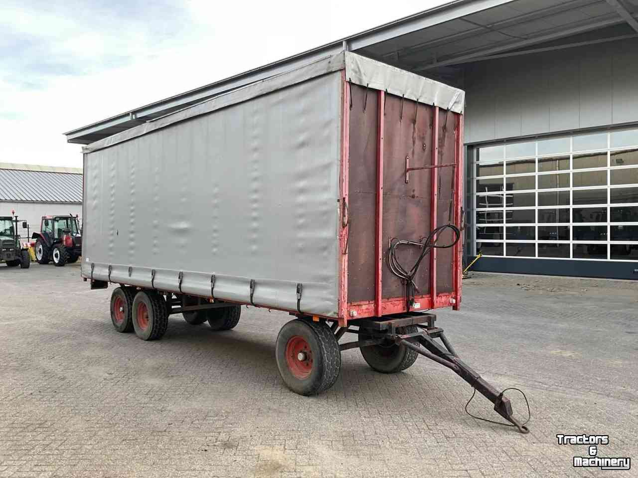 Vierwielige wagen / Landbouwwagen Mulder DSHW aanhanger / zeilenwagen