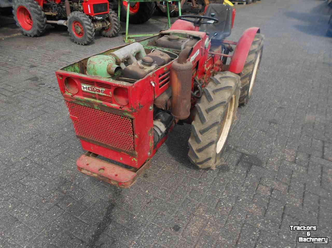 Smalspoor tractor Holder a45
