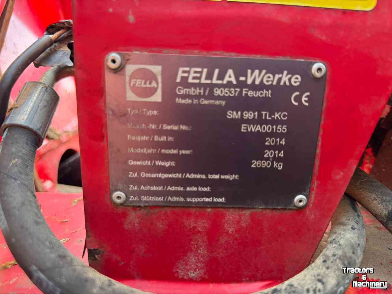 Maaier Fella Triple maaier maaiset met kneuzer | SM 991 TL-KC | SM 310 FZ-KC