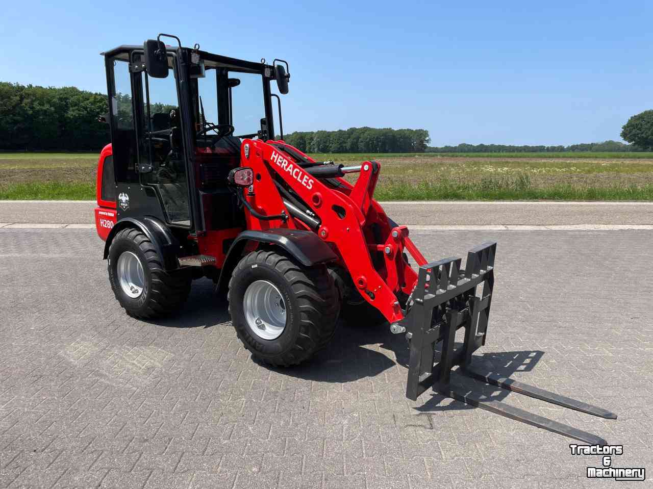 Shovel / Wiellader / Kniklader Heracles H280 PRO, Telescoop en Elektrisch