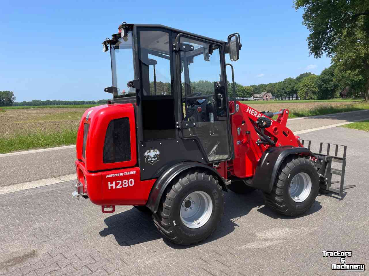 Shovel / Wiellader / Kniklader Heracles H280 PRO, Telescoop en Elektrisch