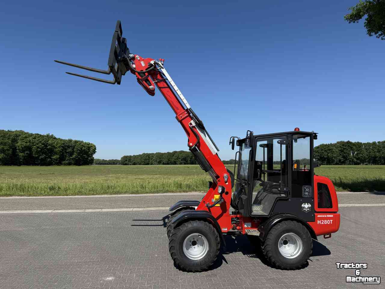 Shovel / Wiellader / Kniklader Heracles H280 PRO, Telescoop en Elektrisch