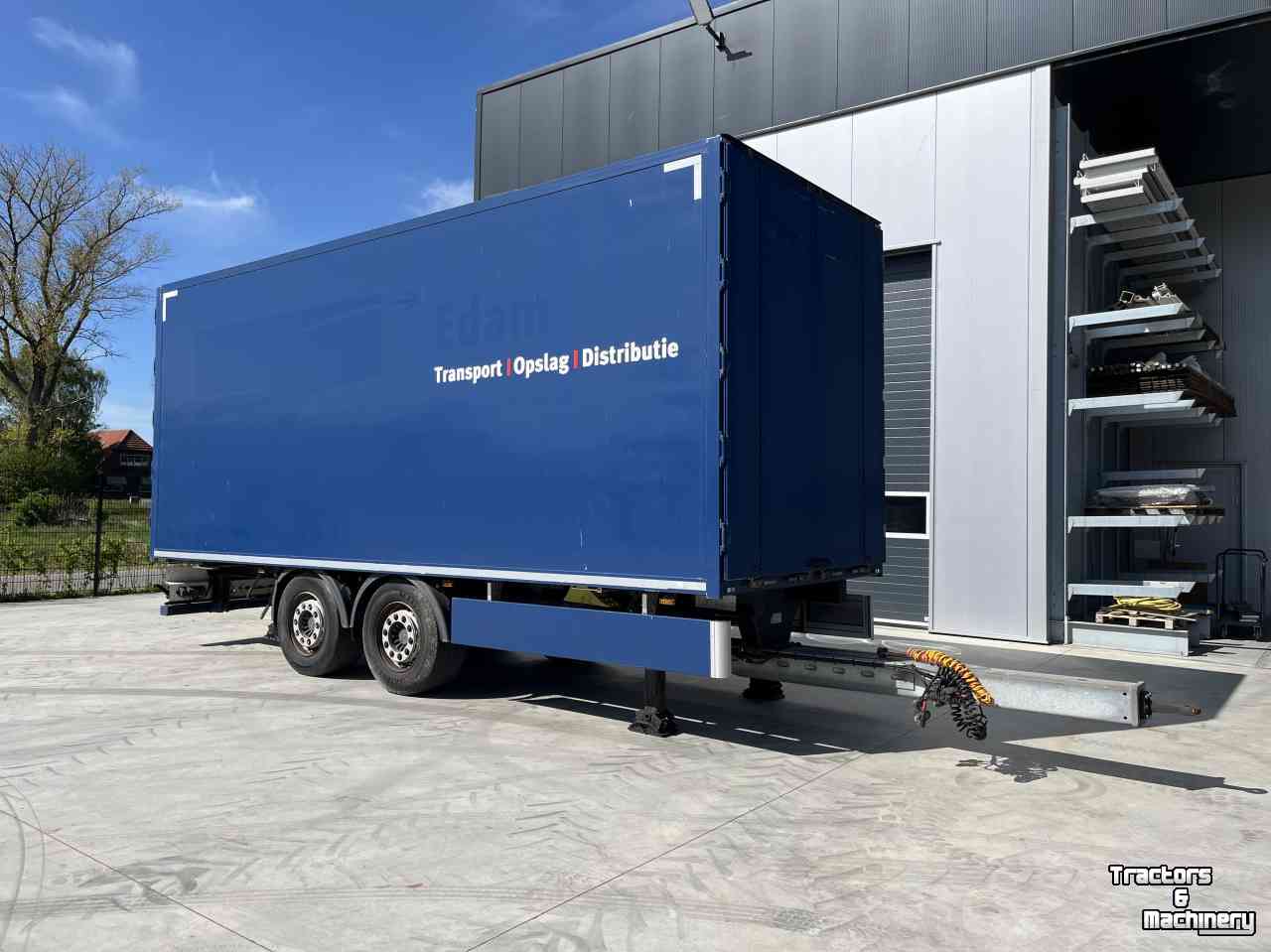 Dieplader / Aanhanger  Hertoghs LZV wipkar