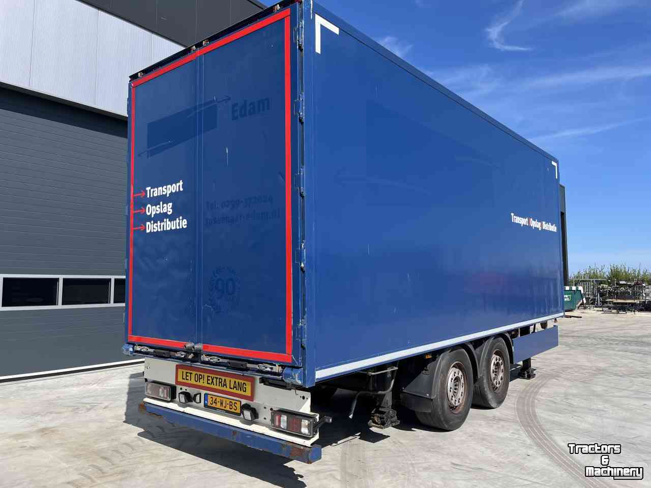 Dieplader / Aanhanger  Hertoghs LZV wipkar
