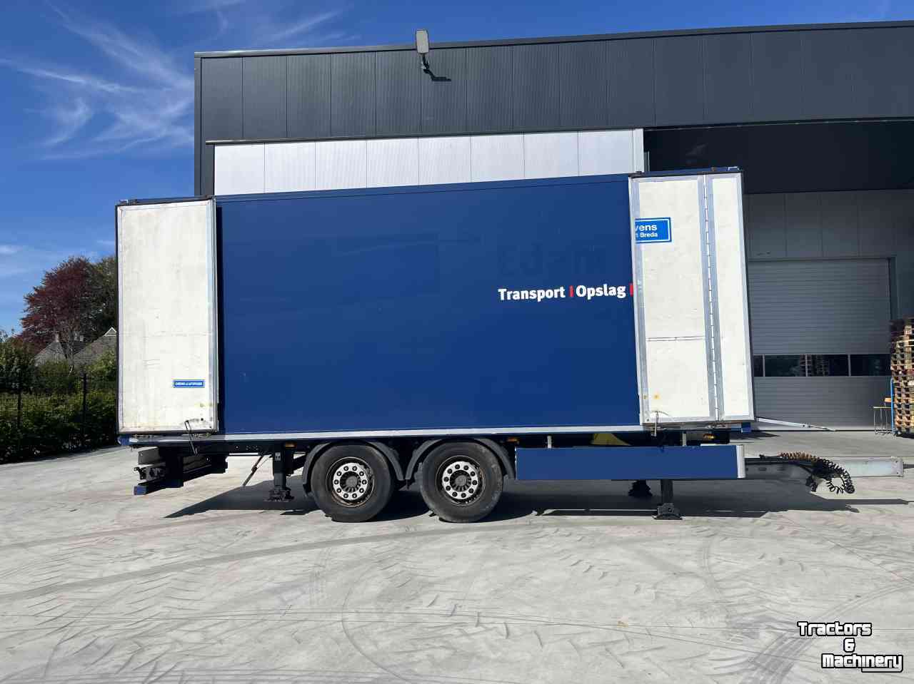 Dieplader / Aanhanger  Hertoghs LZV wipkar