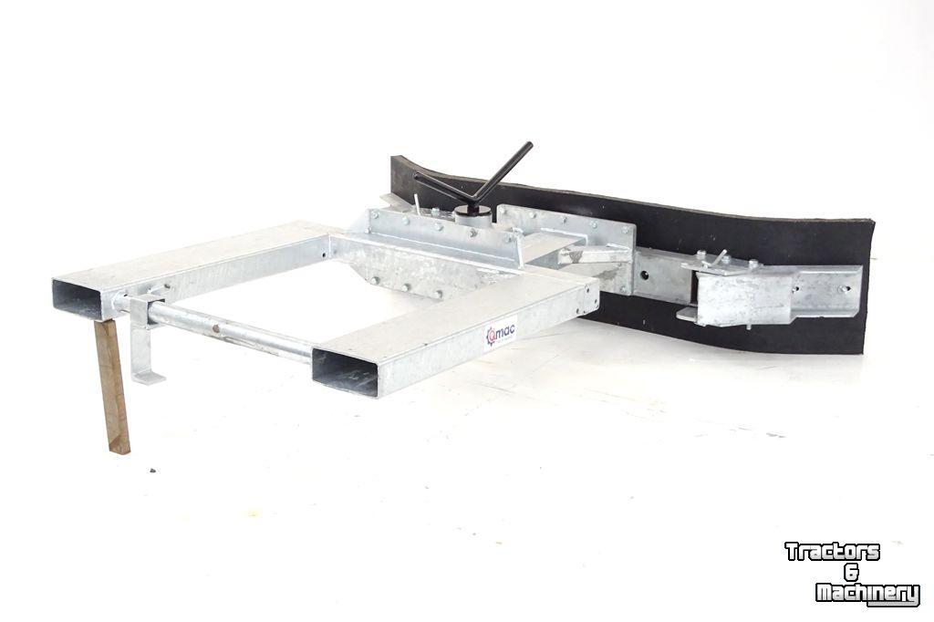 Rubberschuif Qmac 180 MECH SCHUIN + HOEK LEPELINSTEEK