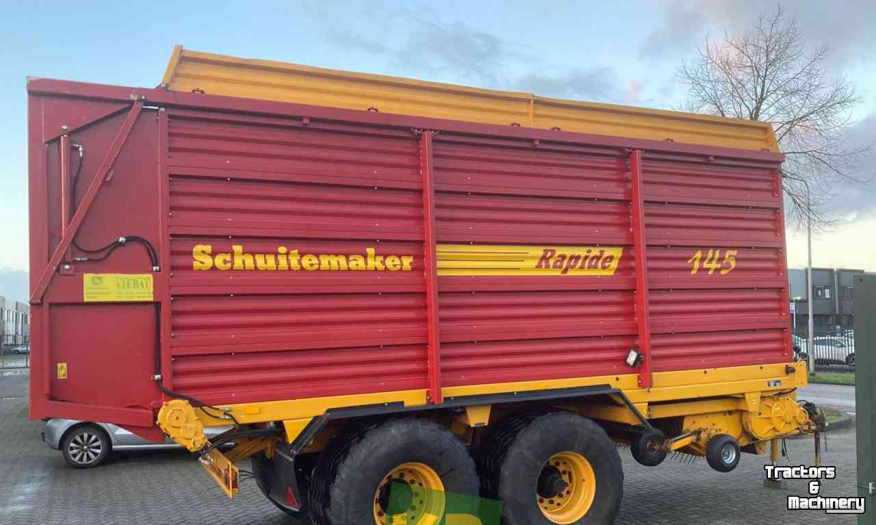 Opraapwagen Schuitemaker Rapide 145 Opraapwagen Silagewagen