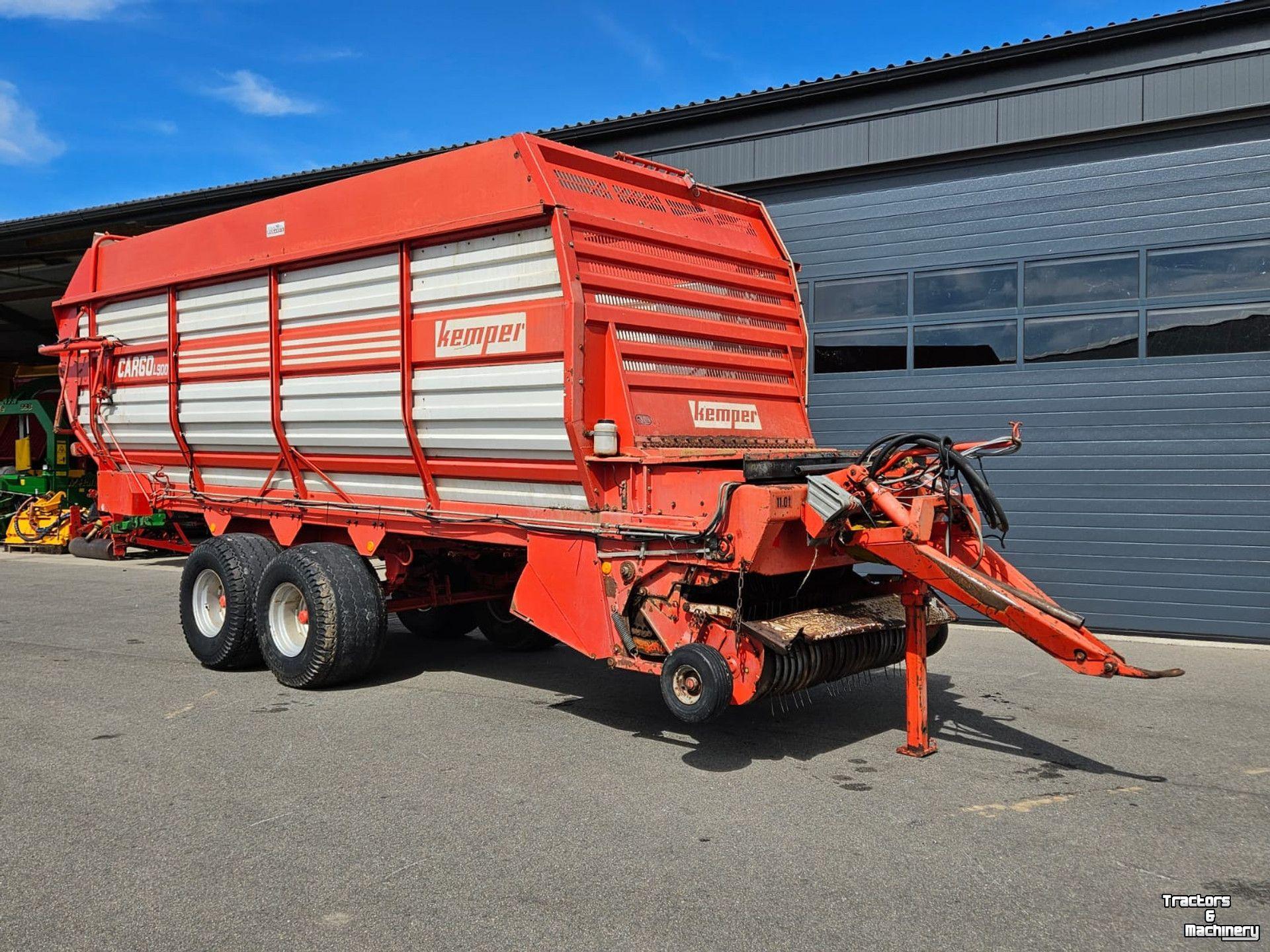 Silagewagen Kemper CARGO L 9000 Cargo L9000 Opraapwagen