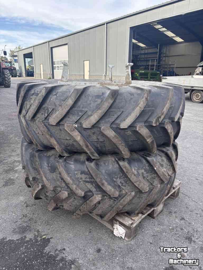 Wielen, Banden, Velgen & Afstandsringen Michelin 16.9R28 3 ster dubbellucht