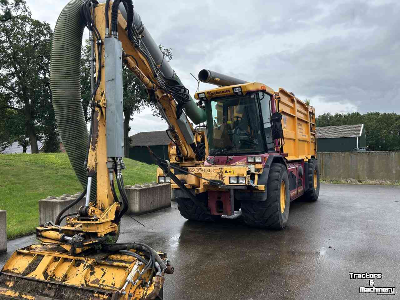 Maaiarm met klepelmaaier Vredo VT2716HS zelfrijder