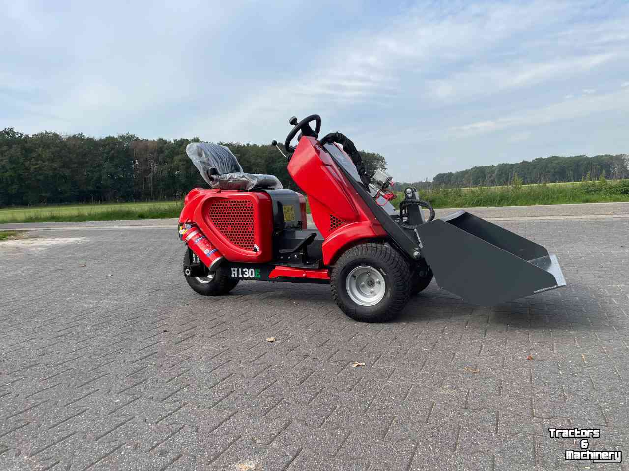 Shovel / Wiellader / Kniklader Heracles H130E electrisch minishovel