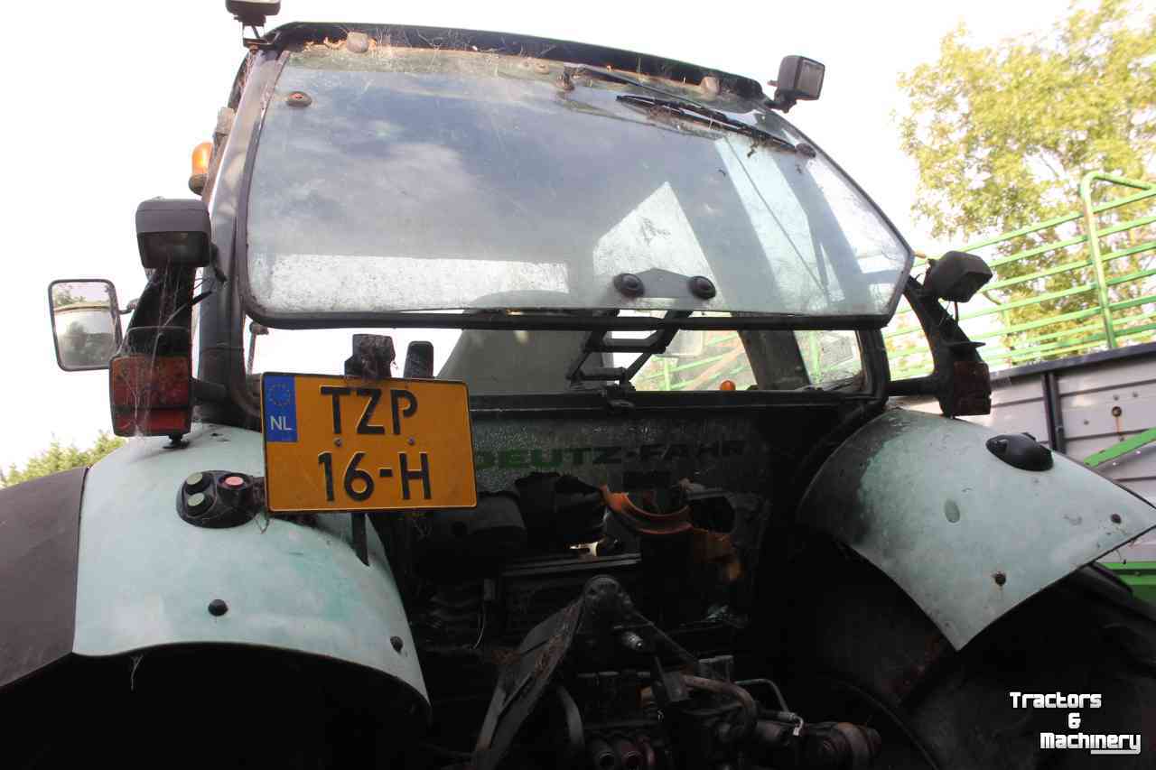 Tractor / Trekker Deutz-Fahr Agrotron 150 MK2 schadetrekker 7-liter Deutz motor tractor defect brandschade