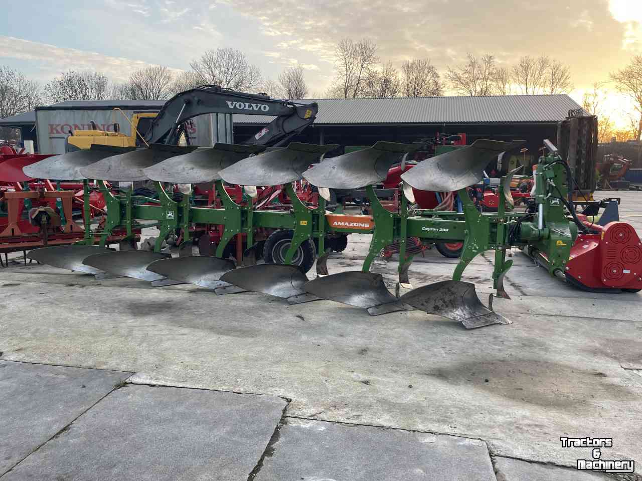 Ploegen Amazone Cayron 200V50 5+1 vario ploeg