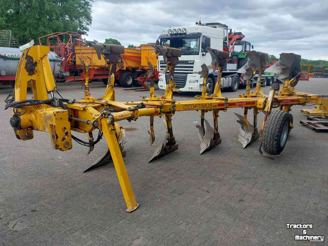 Ploegen Rumptstad Optimus 480 5 (4+1) schaar ploeg
