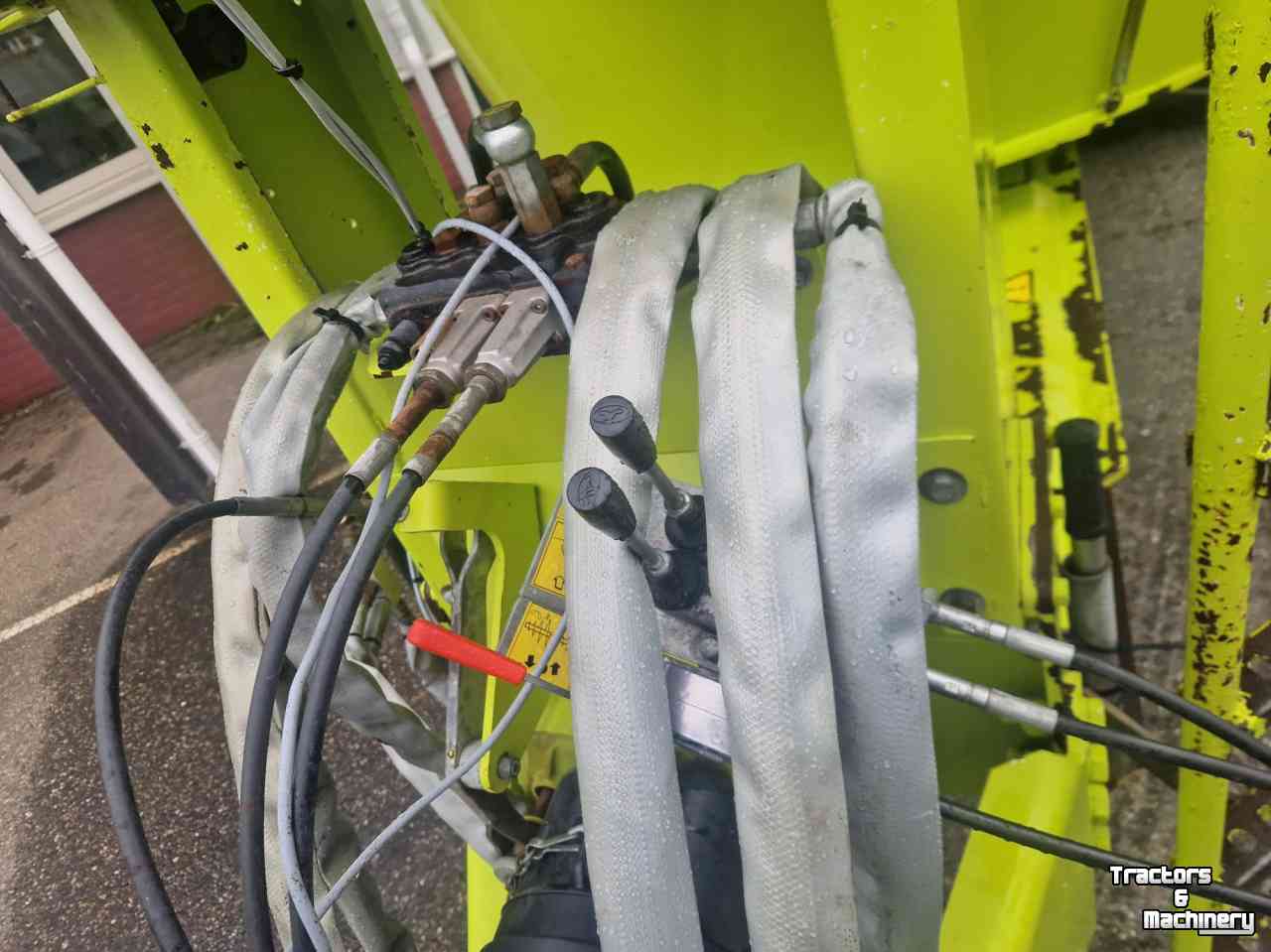 Voermengwagen Storti T2-160 afvoerband achter
