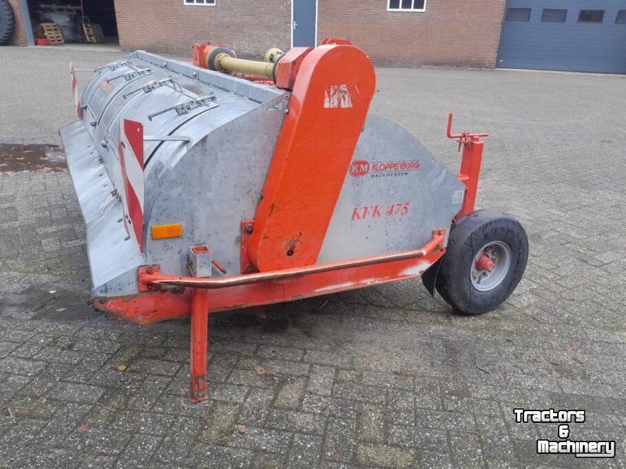 Loofklapper Kloppenburg 4-rij loofklapper type KFK475