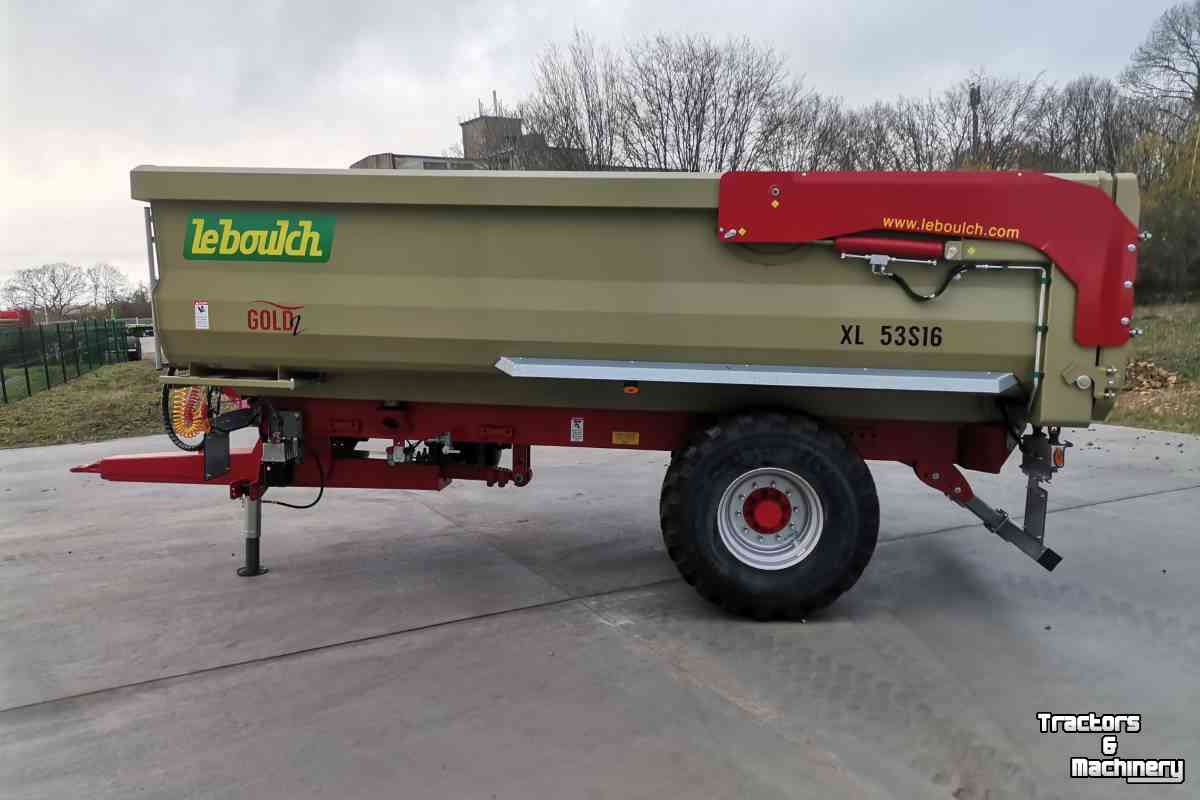 Kipper / Kiepwagen / Landbouwkipper Leboulch Gold 2 XL 5300 S Monocoque Kipwagen