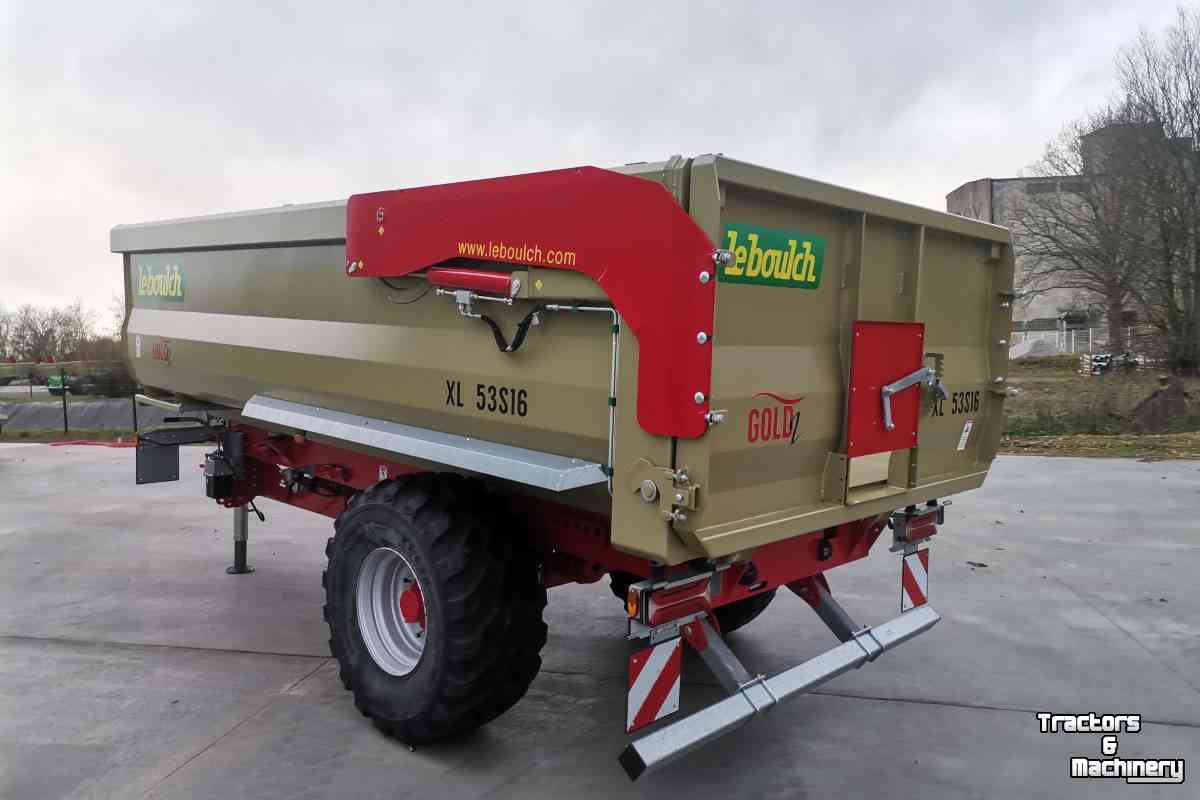 Kipper / Kiepwagen / Landbouwkipper Leboulch Gold 2 XL 5300 S Monocoque Kipwagen