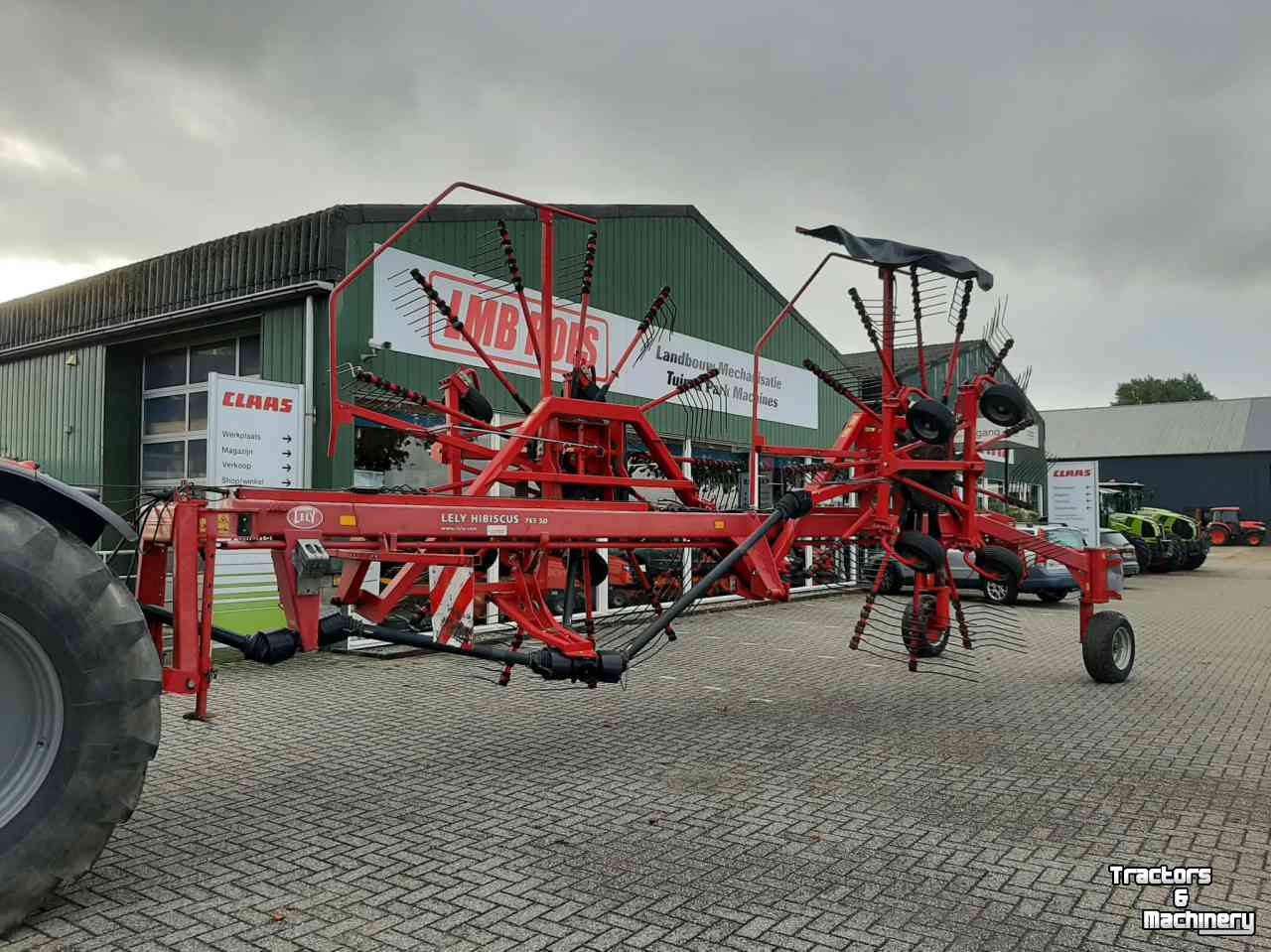 Rugger / Hark / Zwadhark Lely Hibiscus 765 SD zij afleg hark