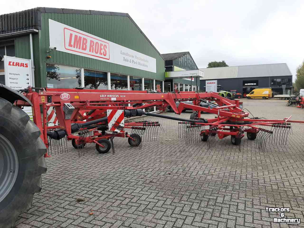 Rugger / Hark / Zwadhark Lely Hibiscus 765 SD zij afleg hark