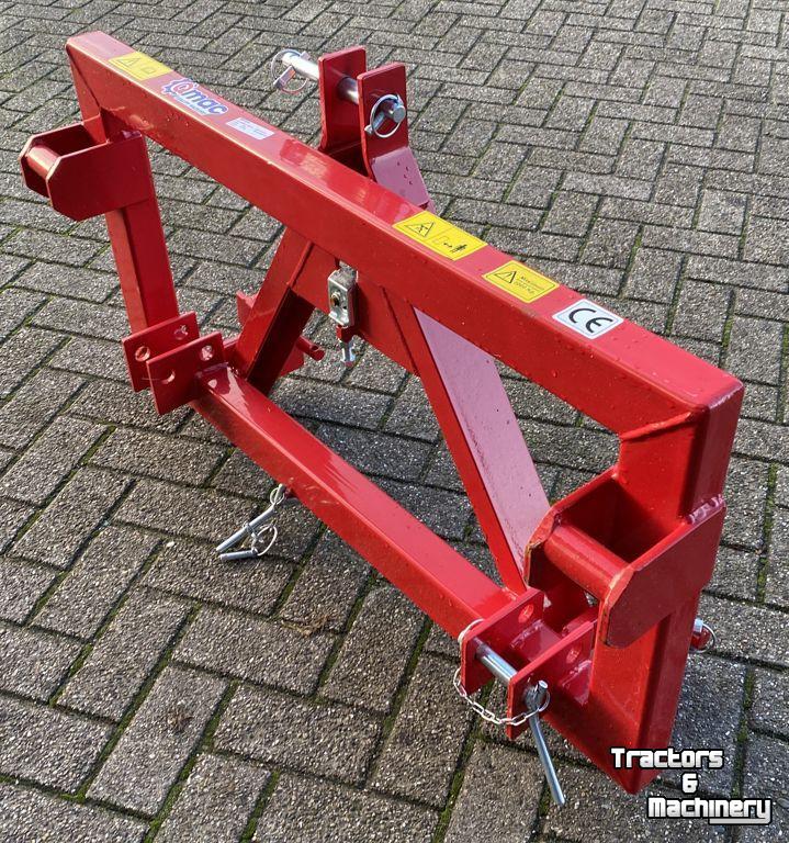 Front-laders / Frontlader / Voorlader Qmac Verloopadaptor cat2+accord>Euro