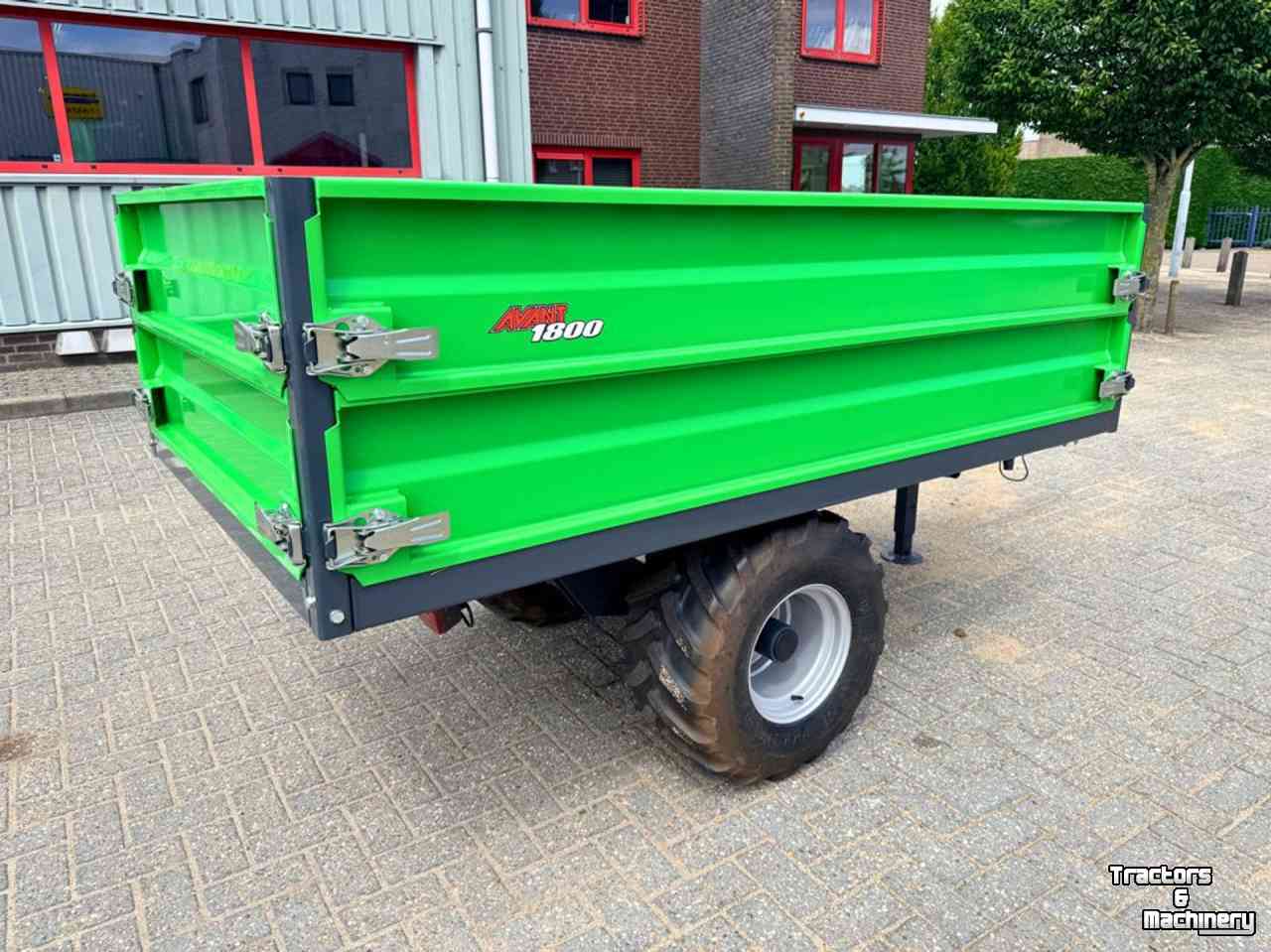 Kipper / Kiepwagen / Landbouwkipper Avant 1800 Hydraulische Kiepaanhangwagen