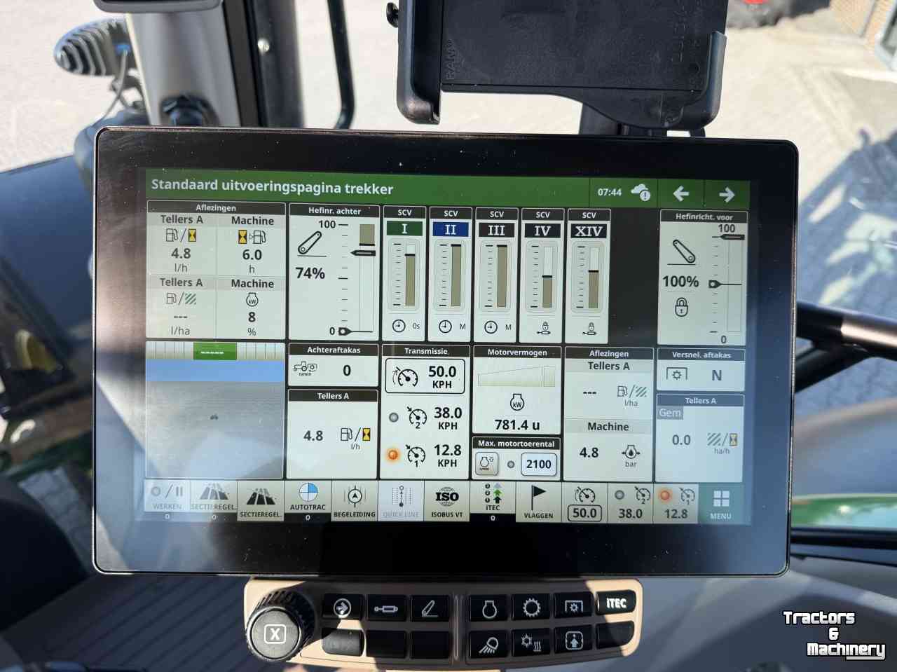 Tractor / Trekker John Deere 6R215 AP50 FH+FA STEEKASSEN 2025 785 UUR DEMO!!!