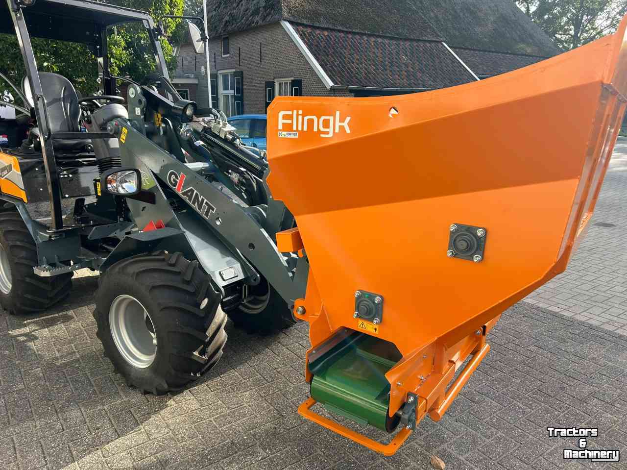 Zaagselstrooier voor boxen Flingk KSS 1015 boxenstrooier