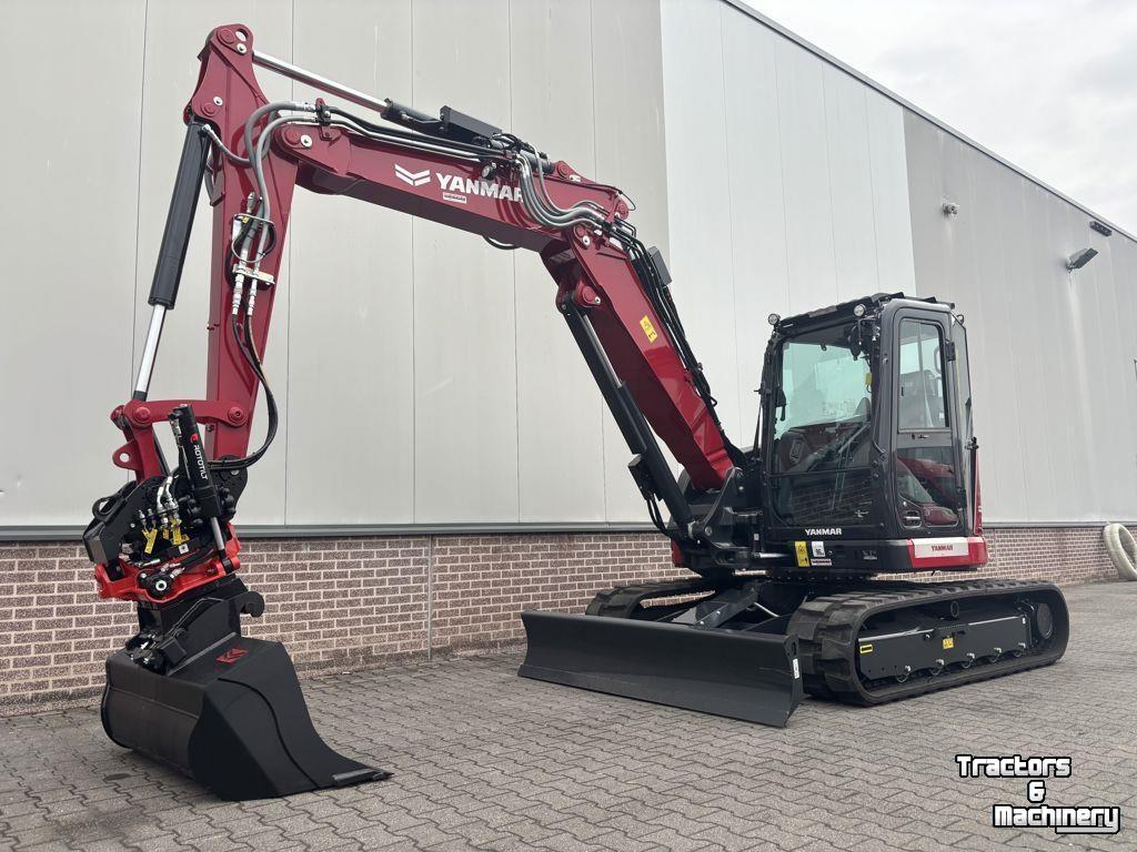Mini-graver / Mini-graafmachine Yanmar SV86-7-2PB