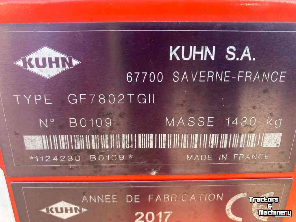 Schudder Kuhn GF 7802 T G2