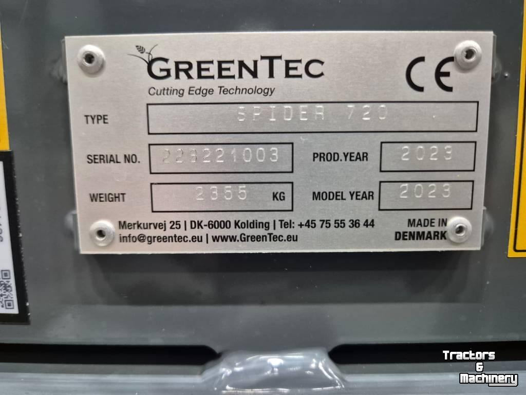 Maaiarm Greentec Spider 720 plus (front mounted)