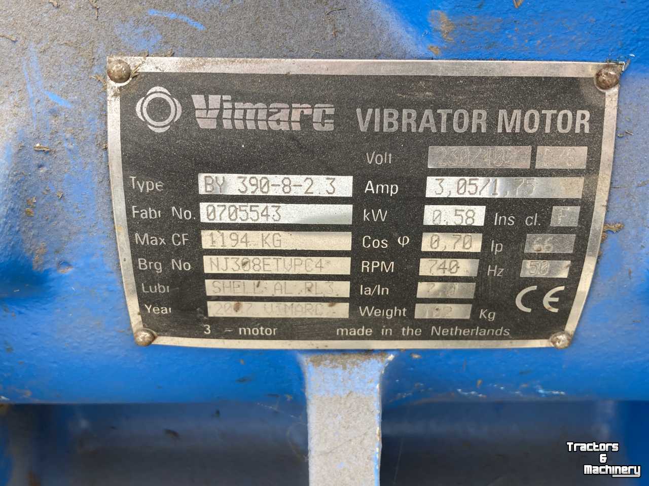 Diverse gebruikte onderdelen  Vimarc vibrator motor | Vibratiemotor | Vibromotor