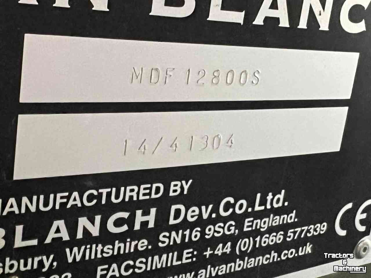Overige  Alvan Blanch MDF 12800 S