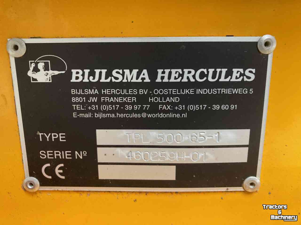 Transportband Bijlsma Hercules 500-65