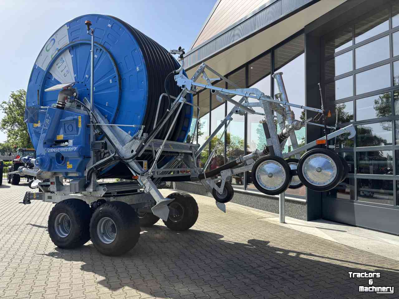 Beregeningshaspel Ocmis VR7R 120-620 tandemas beregeningshaspel