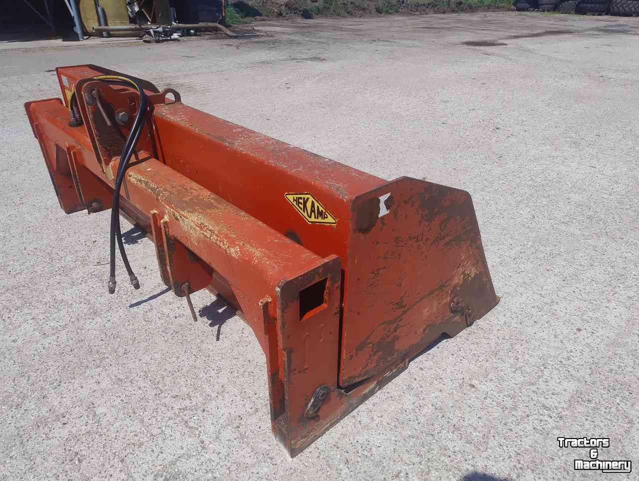 Laadbak / Grondbak Hekamp Hydrotwin 225