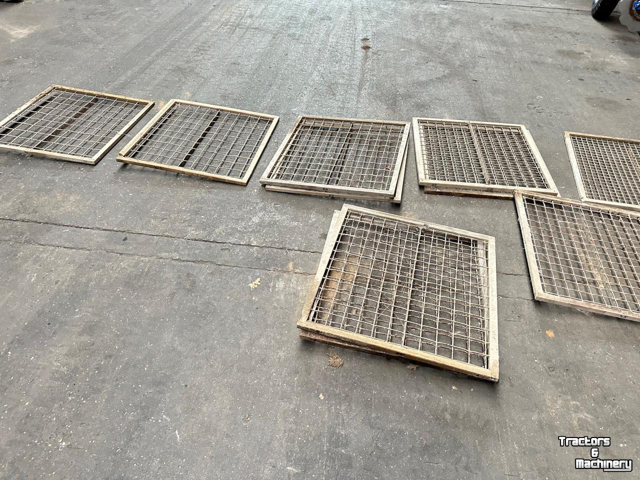 Diverse gebruikte onderdelen  SORTEERZEVEN 75X80