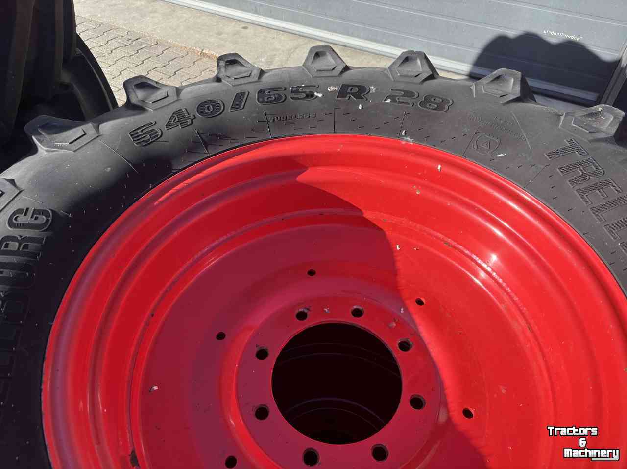Wielen, Banden, Velgen & Afstandsringen Trelleborg 650/65R38 en 540/65R28 TM800 + Fendt velgen
