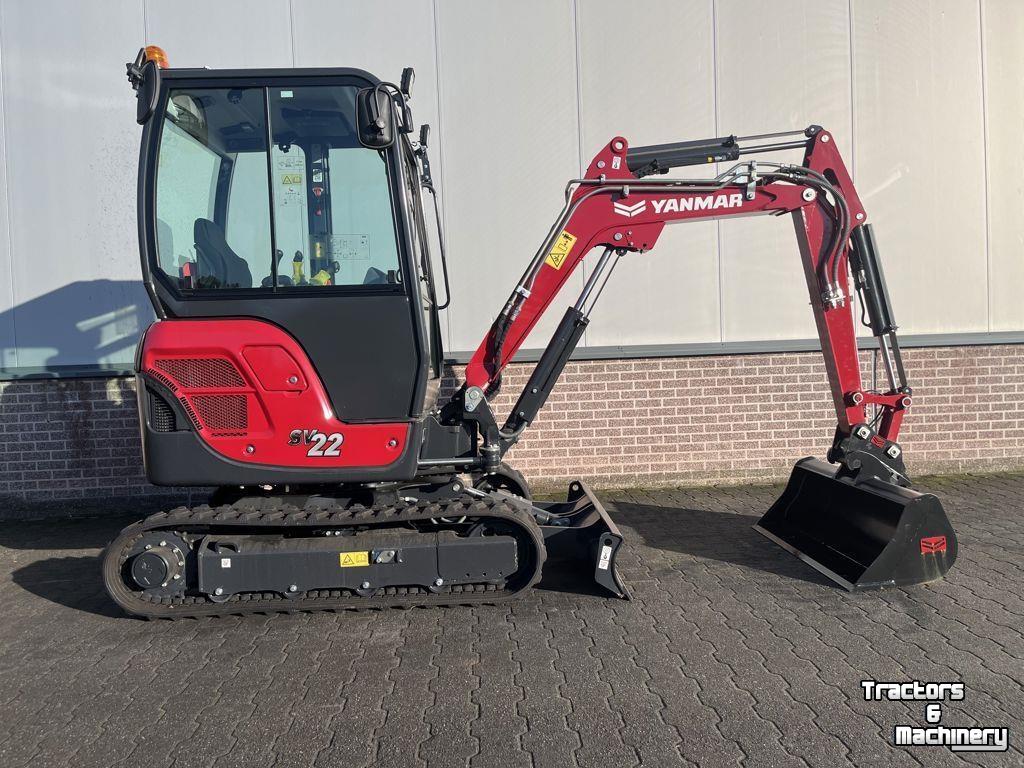 Mini-graver / Mini-graafmachine Yanmar SV22