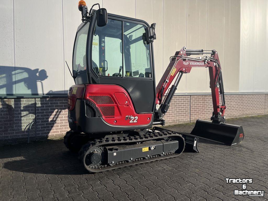 Mini-graver / Mini-graafmachine Yanmar SV22